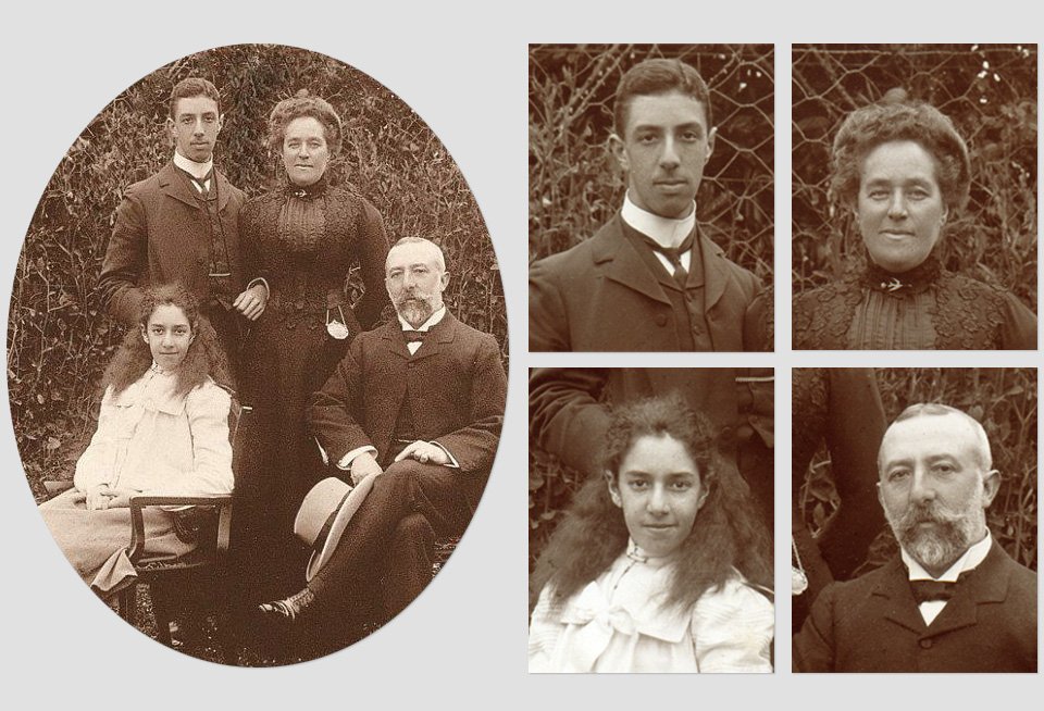 Theomin Family Photograph.